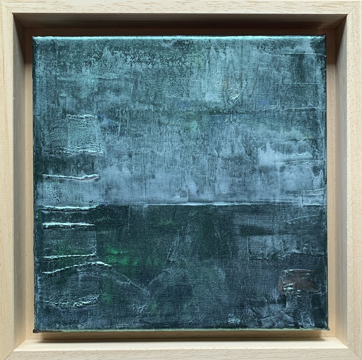 Horizont perlgrün #2 Heike Kirsch