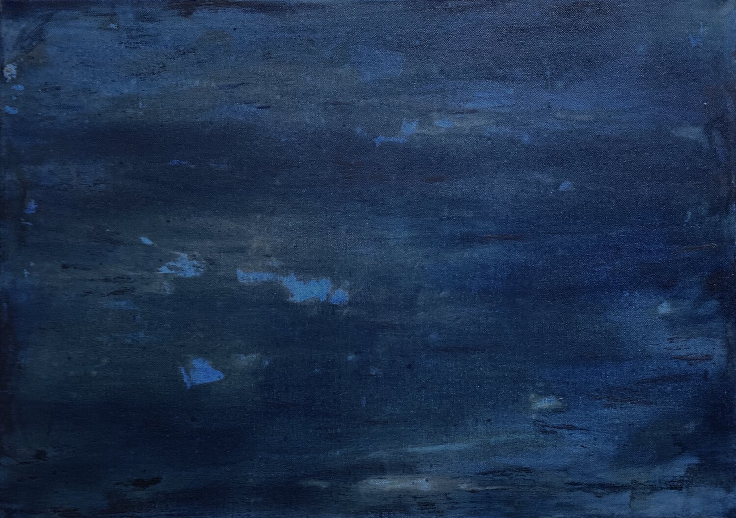 Pariser Blau #3 Heike Kirsch