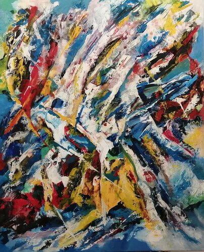 cascada di TOMAS CÓZAR, Pittura in vendita su Singulart