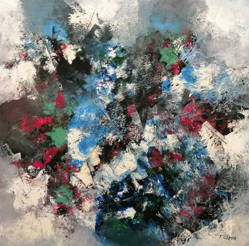 SIN TÍTULO (M-2) di TOMAS CÓZAR, Pittura in vendita su Singulart