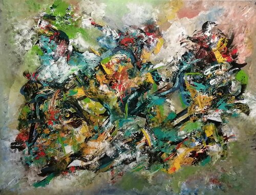 SIN TÍTULO ( L-11) de TOMAS CÓZAR, Pintura a la venta en Singulart