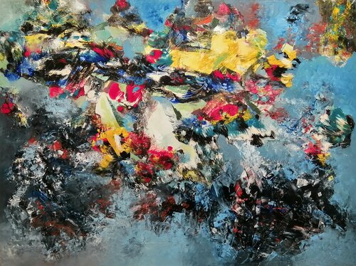 SIN TÍTULO ( L-16) di TOMAS CÓZAR, Pittura in vendita su Singulart