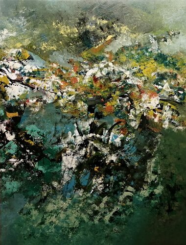 SIN TÍTULO ( L-014) van TOMAS CÓZAR, Schilderij te koop op Singulart