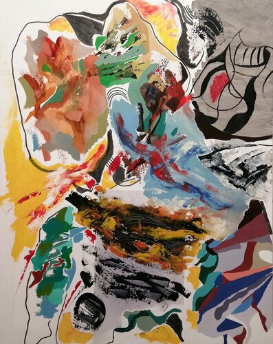 SIN TÍTULO ( L-22) by TOMAS CÓZAR, Painting for Sale on Singulart