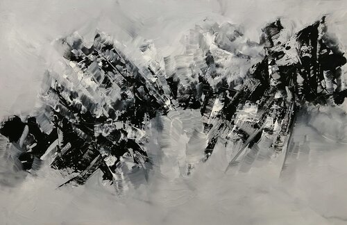 SIN TÍTULO ( BYN M-20) di TOMAS CÓZAR, Pittura in vendita su Singulart