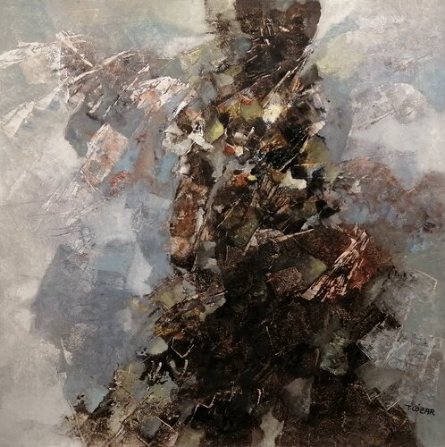 SIN TÍTULO ( M-35) van TOMAS CÓZAR, Schilderij te koop op Singulart