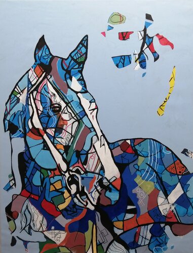 CABALLO van TOMAS CÓZAR, Schilderij te koop op Singulart