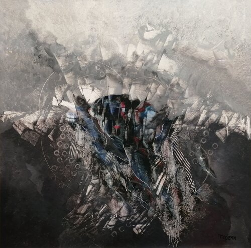 SIN TÍTULO (M-36) van TOMAS CÓZAR, Schilderij te koop op Singulart