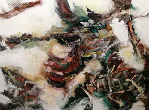 SIN TÍTULO (L-57) par TOMAS CÓZAR, Peinture en vente sur Singulart