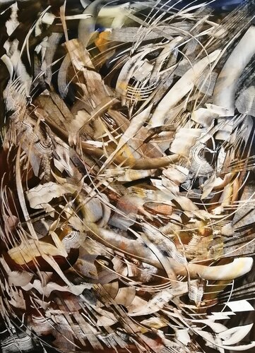 SIN TÍTULO (L-63) de TOMAS CÓZAR, Pintura a la venta en Singulart