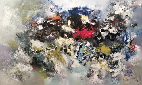 SIN TÍTULO ( LA-1 ) di TOMAS CÓZAR, Pittura in vendita su Singulart