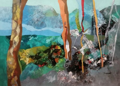 PAISAJE 2 van TOMAS CÓZAR, Schilderij te koop op Singulart