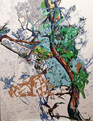 ÁRBOL Y RAMAS di TOMAS CÓZAR, Pittura in vendita su Singulart
