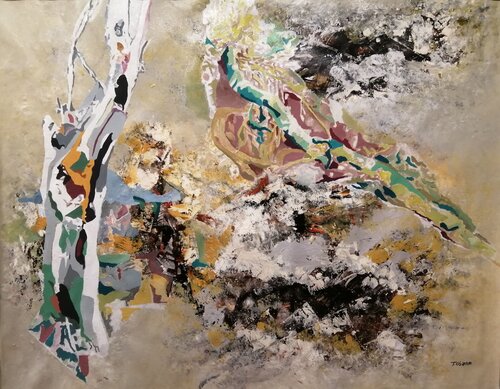 TRONCO Y RAICES van TOMAS CÓZAR, Schilderij te koop op Singulart