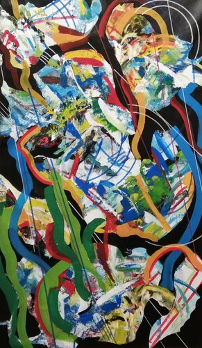 L-106 by TOMAS CÓZAR, Painting for Sale on Singulart