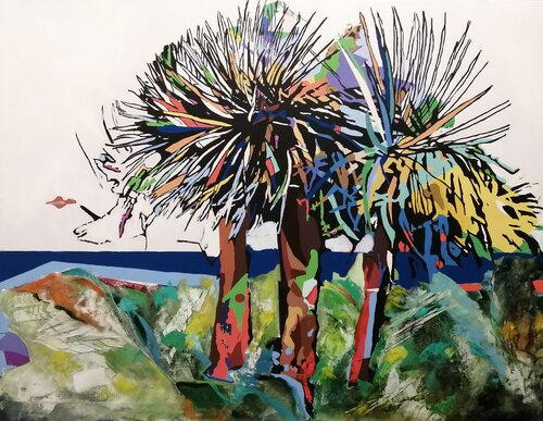 PALMERA 2 von TOMAS CÓZAR, Malerei kaufen auf Singulart
