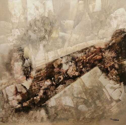 M-17 van TOMAS CÓZAR, Schilderij te koop op Singulart