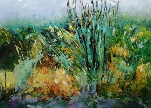 L-148 by TOMAS CÓZAR, Painting for Sale on Singulart