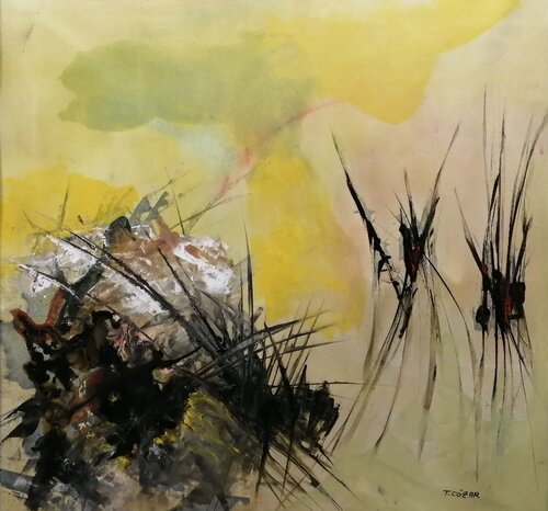 L-150 by TOMAS CÓZAR, Painting for Sale on Singulart