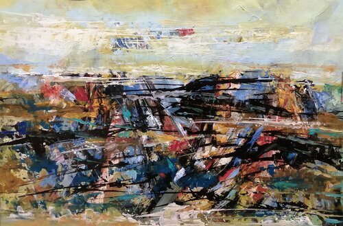 L-151 by TOMAS CÓZAR, Painting for Sale on Singulart