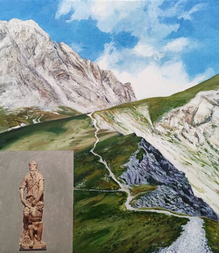 Sacrificio van Paolo Mori, Schilderij te koop op Singulart