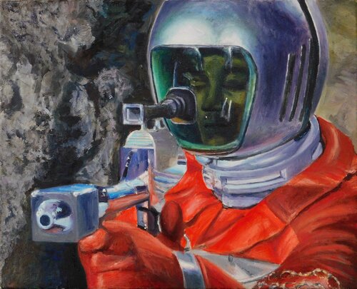 UFO II by Paolo Mori, 絵画 for Sale on Singulart