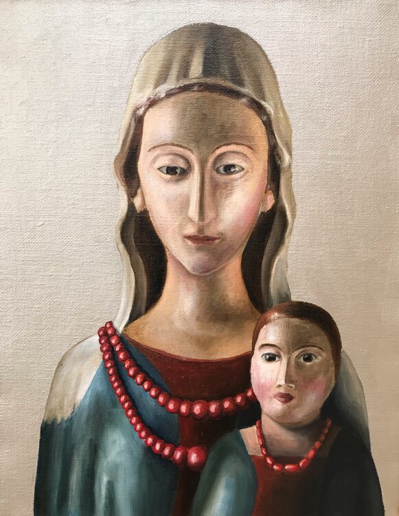 Madonna col Bambino Paolo Mori