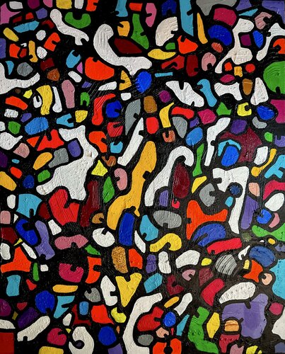 May each diversity be respected without discrimination 01 di Kim Jun Sung, Pittura in vendita su Singulart