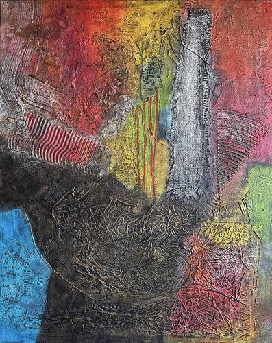 Cross section of humanity van Kim Jun Sung, Schilderij te koop op Singulart