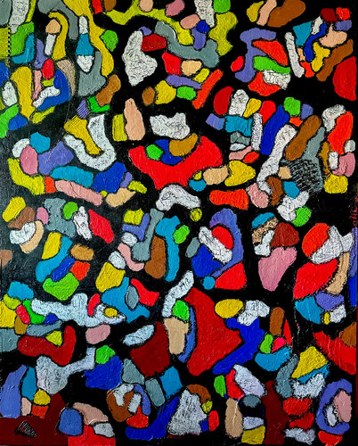 Struggling (苦鬪) di Kim Jun Sung, Pittura in vendita su Singulart