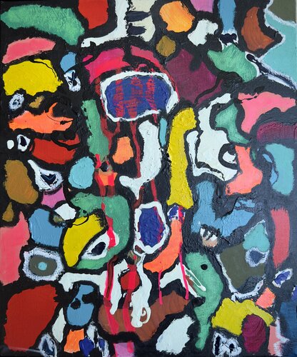 Already full and overflowing 03 van Kim Jun Sung, Schilderij te koop op Singulart