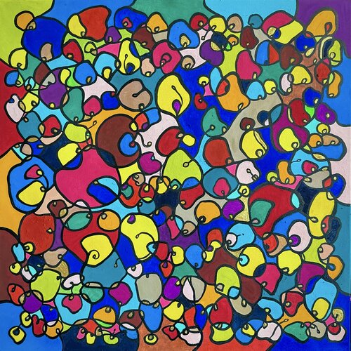 I want to see only beautiful things that are truly legitimate. 01 von Kim Jun Sung, Malerei kaufen auf Singulart