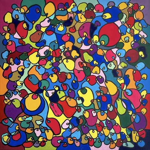 Must be born again. 02 van Kim Jun Sung, Schilderij te koop op Singulart