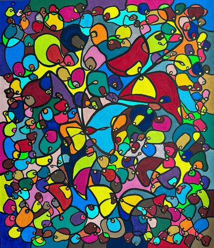 the flapping of wings. 01 von Kim Jun Sung, Malerei kaufen auf Singulart