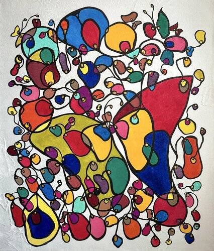 A Lively Anguish. 01 van Kim Jun Sung, Schilderij te koop op Singulart