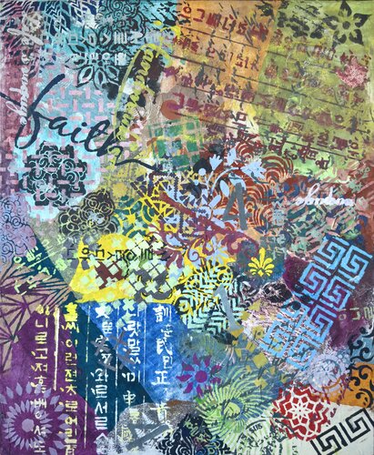 Varieties of Patterns, Sounds,  Thoughts. 05 di Kim Jun Sung, Pittura in vendita su Singulart