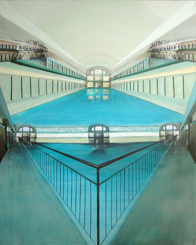 Münstertherme 5 di Cornelia Leitner, Pittura in vendita su Singulart