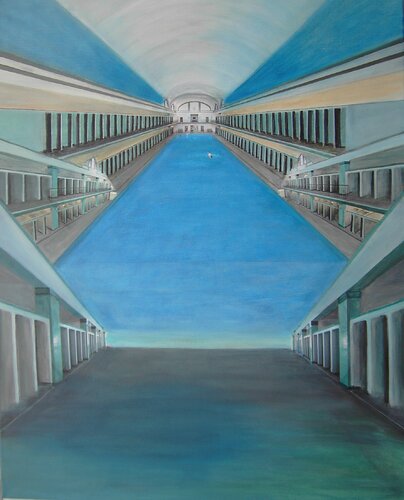 Münstertherme 1 par Cornelia Leitner, Peinture en vente sur Singulart