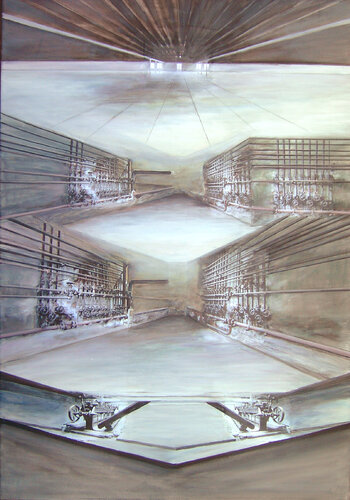Kraftwerk 1 di Cornelia Leitner, Pittura in vendita su Singulart