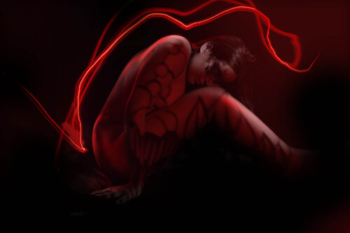 Red Queen 2 von Julien VANDANJON-RANCOULE, Fotografie kaufen auf Singulart