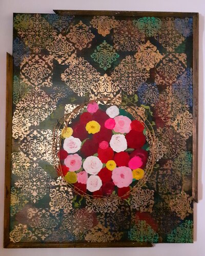 Giardino segreto de Massimiliano Max.in.Art, Pintura a la venta en Singulart