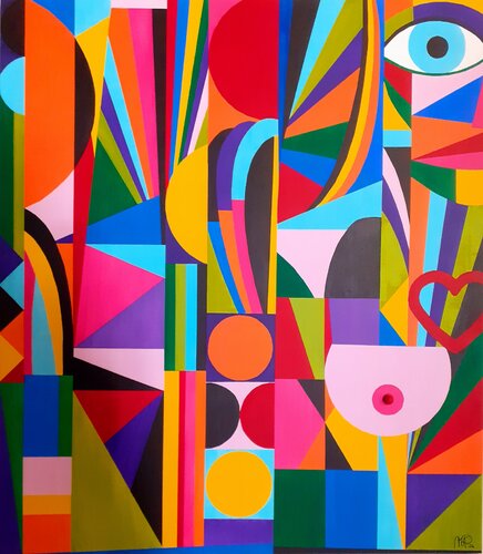 Hot...Miss Viki de Massimiliano Max.in.Art, Pintura a la venta en Singulart