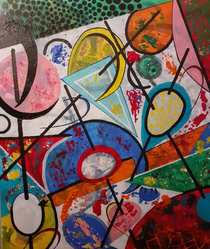 Rilievi  -02 von Massimiliano Max.in.Art, Malerei kaufen auf Singulart