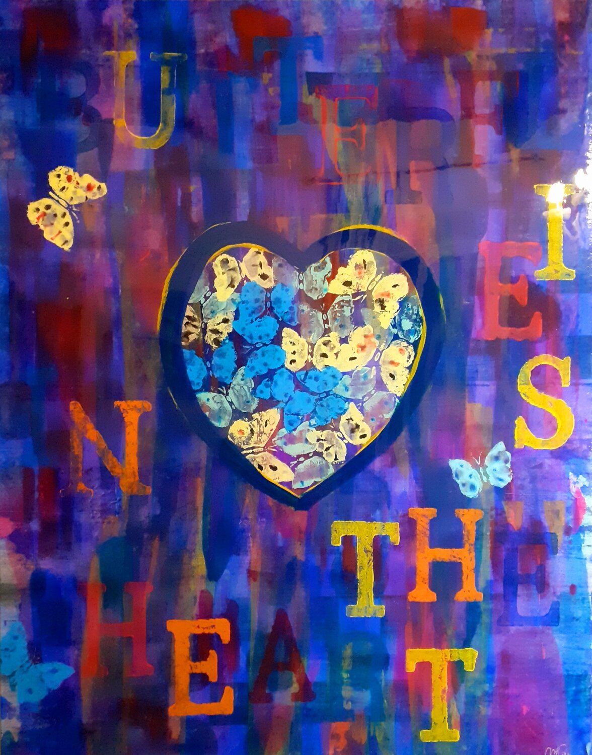 Farfalle nel cuore Massimiliano Max.in.Art