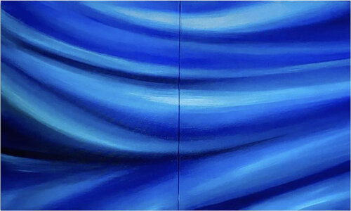 Virgin of the wave van Yi-Chiao Chen, Schilderij te koop op Singulart