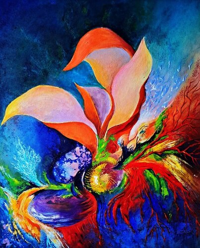 EXCENTRICITE di Patrice Bru, Pittura in vendita su Singulart