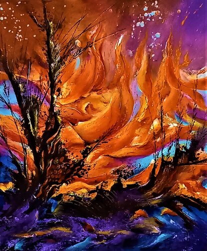SASKILD di Patrice Bru, Pittura in vendita su Singulart
