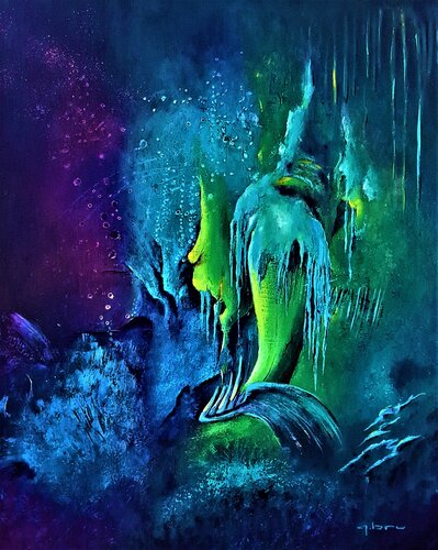 MEERWALD van Patrice Bru, Schilderij te koop op Singulart