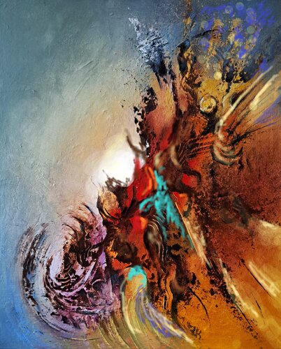 DEFERLEMENT di Patrice Bru, Pittura in vendita su Singulart
