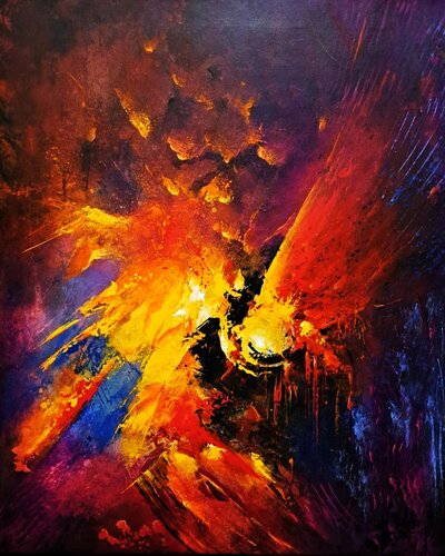 IRA GAIAE van Patrice Bru, Schilderij te koop op Singulart